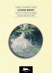 Knihy se štítky, samolepkami a páskami, Claude Monet - The Pepin Press