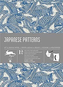 detail Složka balících papírů Japanese Patterns 12ks - The Pepin Press