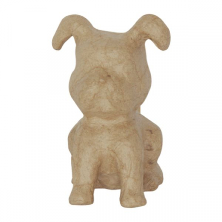 detail Kartonové zvířátko sedící bulldog XS 7,5x4,5x10cm
