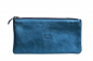 náhled Ploché kožené pouzdro, modré - KENZO K3 x Clairefontaine