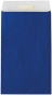 náhled Dárkový sáček papírový 26x5x43+6cm A4+, Uni modrý