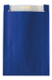 náhled Dárkový sáček papírový 36x10x49+6cm A3+, Uni modrý