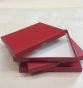 náhled Dárková krabička 16x14x1,5cm CD, One Colour tmavá červená