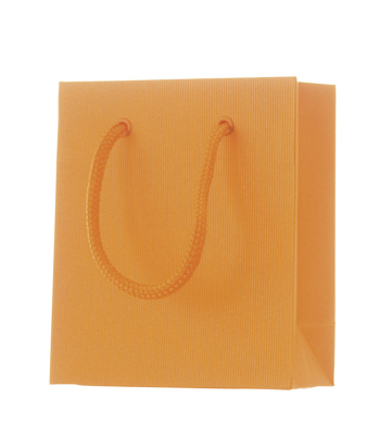 Dárková taška 12x6x14cm A6+, One Colour, oranžová