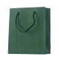 náhled Dárková taška 18x8x21cm A5+, One Colour, tmavá zelená