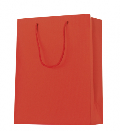 detail Dárková taška 25x13x33cm A4+, One Colour, červená