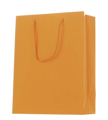 Dárková taška 25x13x33cm A4+, One Colour, oranžová