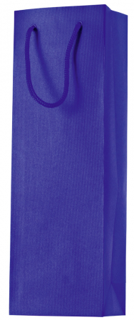 detail Dárková taška 12x8x37cm, One Colour, tmavá modrá