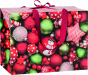 náhled Dárková taška 25x13x20cm A5+, Vánoční ozdoby