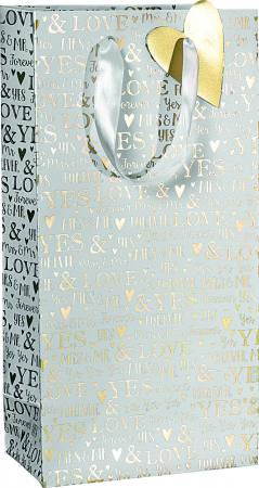 detail Dárková taška 18x10,5x36cm, Love..