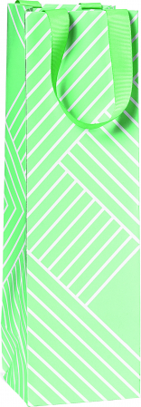 detail Dárková taška 11x10.5x36 cm Grafický vzor mix barev