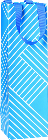 detail Dárková taška 11x10.5x36 cm Grafický vzor mix barev