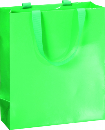 detail Dárková taška 18x8x21cm A5+, Fresh zelená