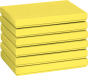 náhled Dárková krabička 17x22,5x3cm A5+, One Colour, žlutá