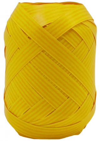 detail Dárková stuha papírová 1cmx15m, žlutá