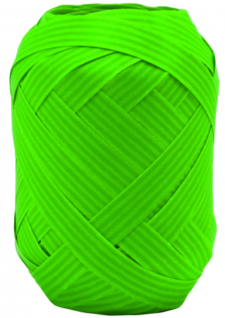 detail Dárková stuha papírová 1cmx15m, světlá zelená