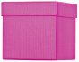 náhled Dárková krabička CUBE 10x10x10cm, One Colour, růžová