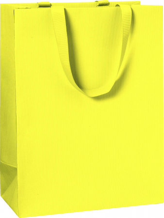 detail Dárková taška 25x13x33cm A4+, One Colour žlutá