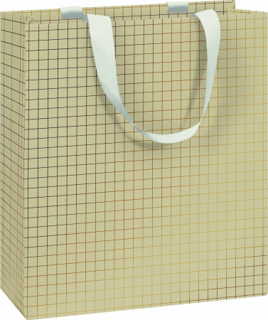 detail Dárková taška 18x8x21cm A5+, Geometrický vzor