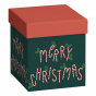 náhled Dárková krabička 11x11x12cm, Merry Christmas
