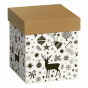 náhled Dárková krabička 11x11x12cm, Vánoce