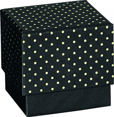 Dárková MINI krabička 7,5x7,5x7,5cm, Puntíček
