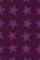 náhled Dárkový papír role 70x150cm, Zářivá hvězda, fialová