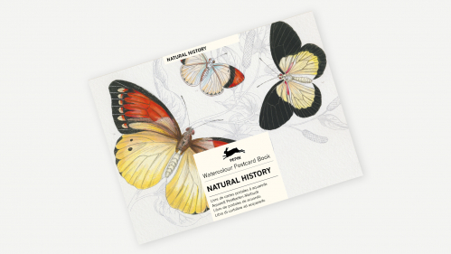 Omalovánky pohlednice Natural History A6 16ks - The Pepin Press