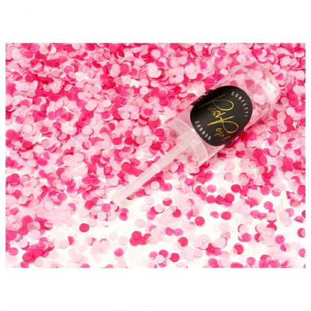 detail Confetti push-up - růžové - PARTY DECO