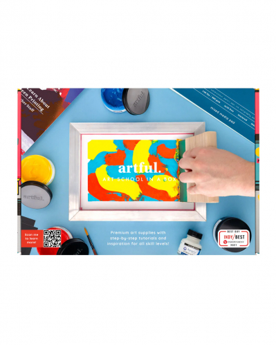 Artful kreativní box, ''Let's learn screen printing'' - OhhDeer