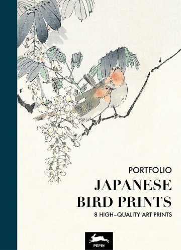 Desky s plakáty Japanese Bird Prints 8ks - The Pepin Press