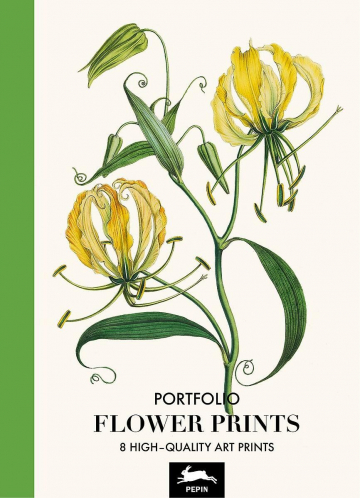 Desky s plakáty Flower Prints 8ks -The Pepin Press