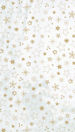 detail Set průsvitných celofánových sáčků 14,5x23,5cm A6+, Hvězdičky, 10ks