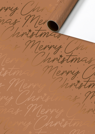 detail Dárkový papír role 70x150cm, Vánoční krasopis