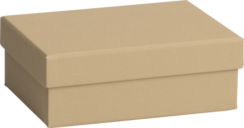 Dárková krabička 12x16,5x6cm A6+, One Colour světle hnědá