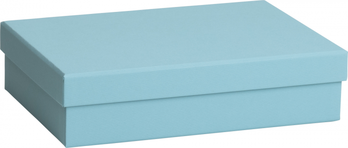 detail Dárková krabička 16,5x24x6cm A5+, One Colour, světlá modrá