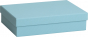 náhled Dárková krabička 16,5x24x6cm A5+, One Colour, světlá modrá
