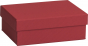 náhled Dárková krabička 12x16,5x6cm A6+, One Colour, tmavá červená
