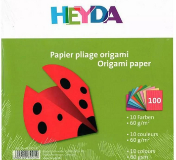 Origami barevný papír 20x20cm, 100 listů