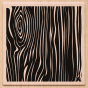 náhled Dřevěné razítko 7x7cm, Kresba dřeva