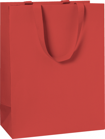 detail Dárková taška 23x13x30cm A4+, One Colour, červená