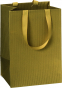 náhled Dárková MINI taštička 10x8x14cm A6+, One Colour, zlatá