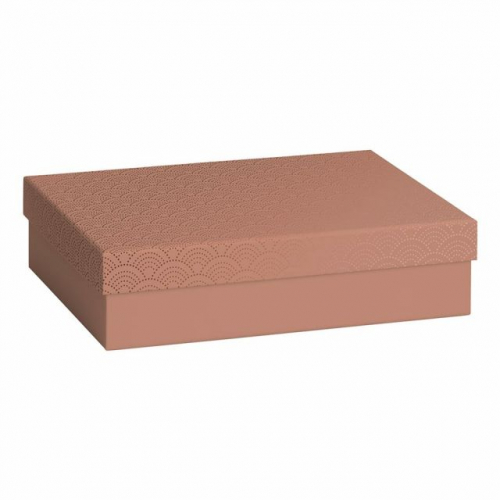 Dárková krabička 16,5x24x6cm A5+, růžová
