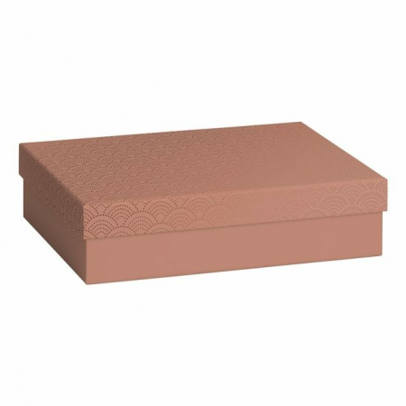 detail Dárková krabička 16,5x24x6cm A5+, růžová