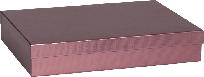 detail Dárková krabička 24x33x6cm A4+, Sensual Colour bordó