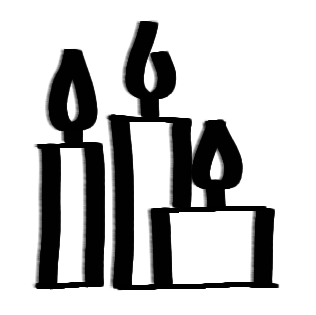 Kontrola plamene svíčky